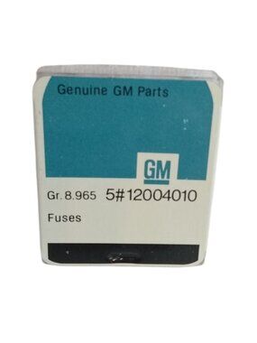 NOS-Vintage GM Genuine Parts-5# 12004010-25-amp Blade Fuses-1980-2002 GM Cars
